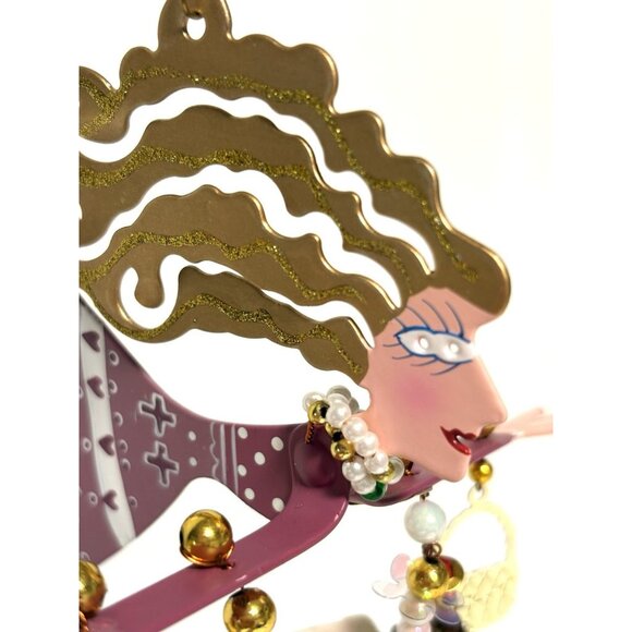 New Karen Rossi Silvestri Fanciful Flights BEST MOM Ornament Christmas Mothers - Picture 3 of 9